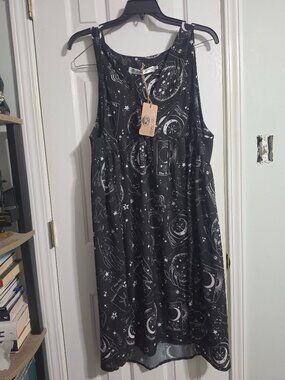 Cosmic Drifters Pinafore Alchemy Print